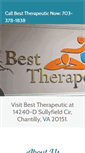 Mobile Screenshot of besttherapeuticva.com